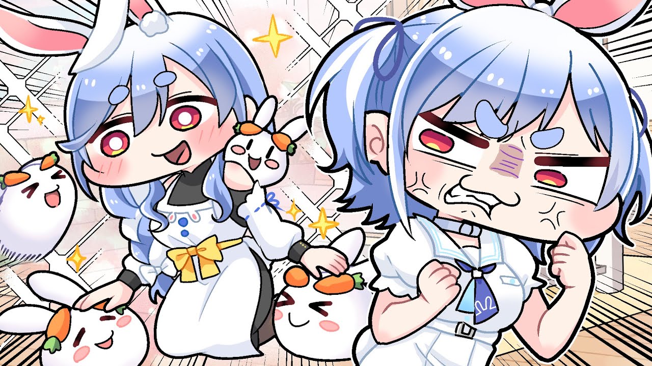 Nousagi fell in love with Pekora&rsquo;s mom【Komainu/clip/hololive】