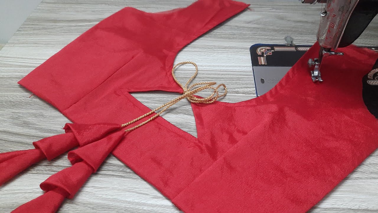 Blouse Back Neck Design Cutting And Stitching || Blouse Design