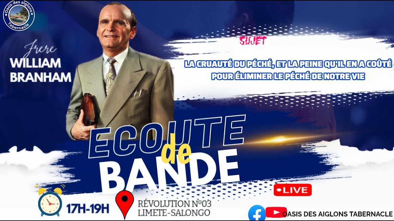 LA CRUAUTÉ DU PÉCHÉ, ET LA PEINE QU'IL EN A COÛTÉ POUR ÉLIMINER LE PÉCHÉ DE NOTRE VIE | FR BRANHAM |