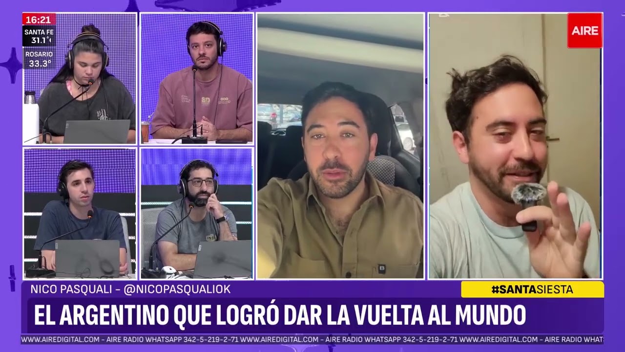 La historia del ARGENTINO que dio la vuelta al MUNDO 🌎✈️ | Santa Siesta
