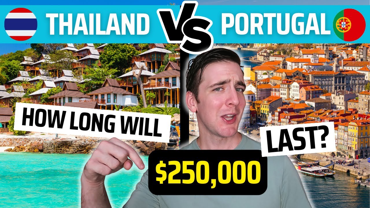 THAILAND vs PORTUGAL | Which Retirement Paradise is the BEST?!