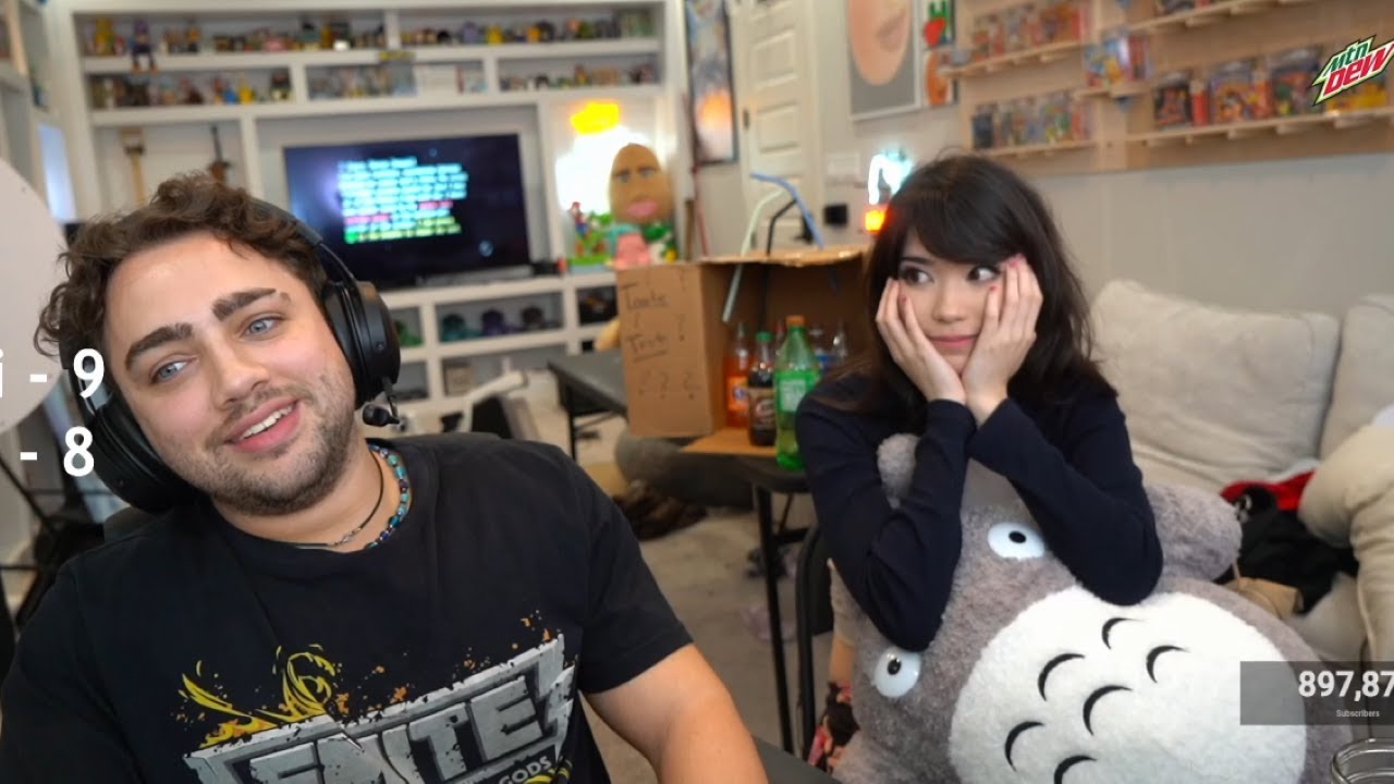 Mizkif and Emiru Moments (Guess The Twitch Viewer 8/30/2022)