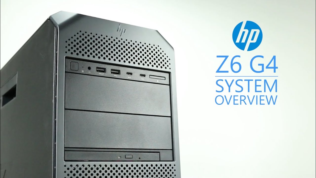 Обзор системы HP Z6 G4