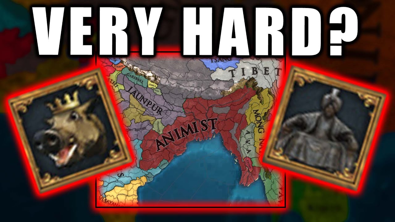 Completing this 'Very Hard' EU4 Achievement was PURE PLEASURE | The Animal Kingdom