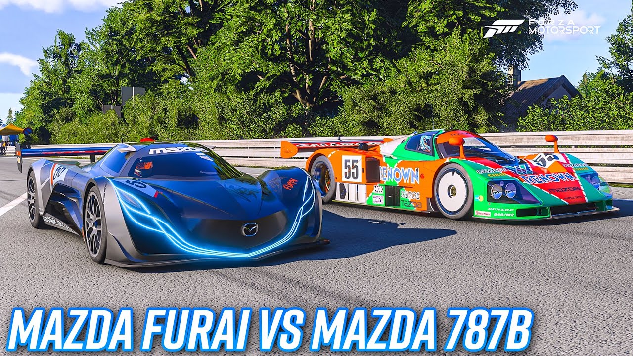 Mazda Furai vs Mazda 787B | Forza Motorsport