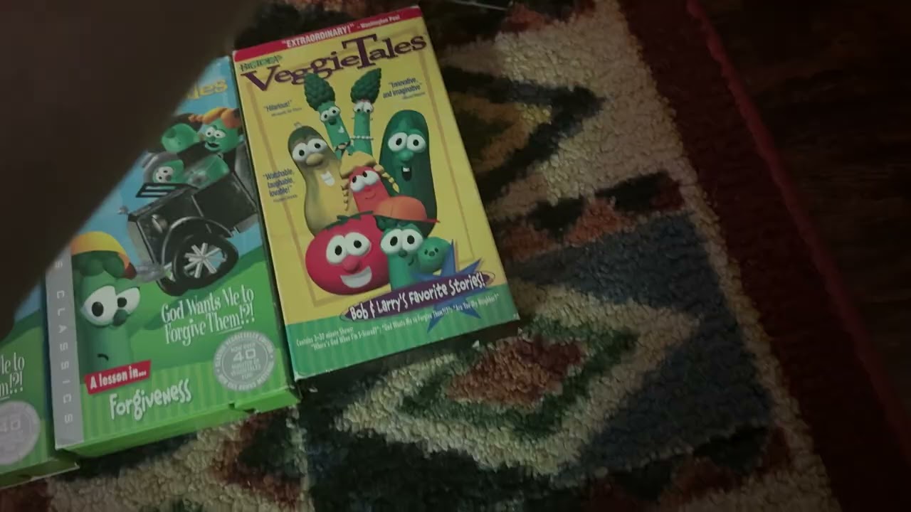 VeggieTales: God Wants Me To Forgive Them? VHS Comparison