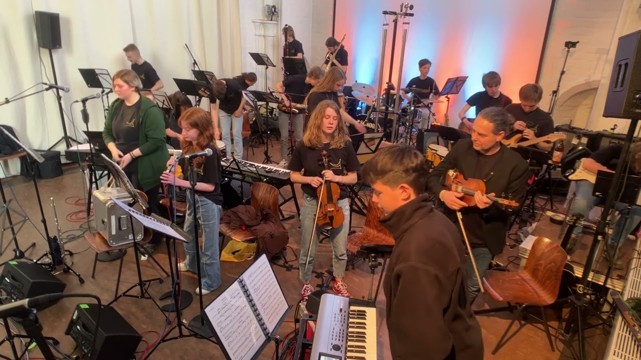 Believer (Cover Imagine Dragons) Mitschnitt Konzert Bandprojekt der Jugendkirche Rostock 23.4.2023