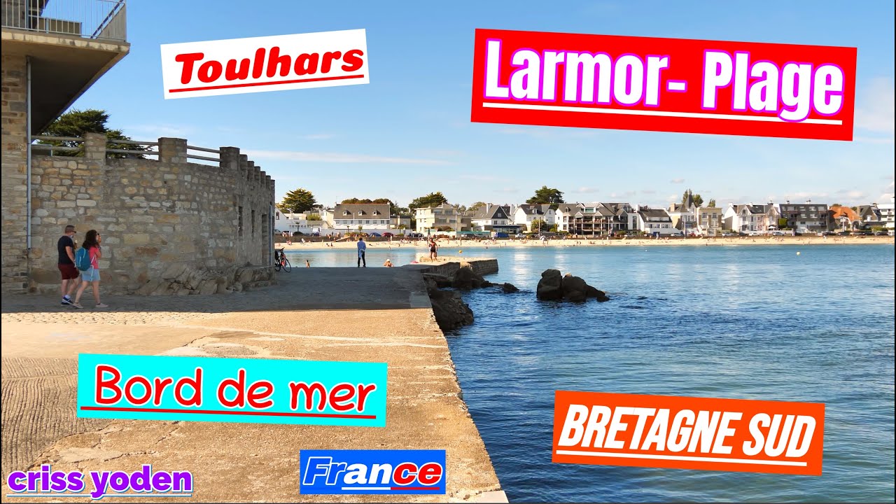 Larmor-Plage ; Toulhars ; Quai Bellevue ; Port-Louis ; Morbihan ; Bretagne Sud ; France
