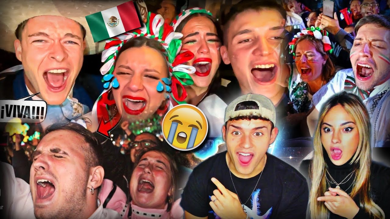 ASÍ VIVIMOS el GRITO DE INDEPENDENCIA TODOS los ESPAÑOLES 🇲🇽 REACCIÓN 😭*ACABAN TODOS LLORANDO*