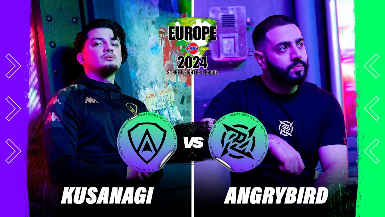AngryBird (Ken) vs. Kusanagi (Ryu) - BO5 - Street Fighter League Pro-EU 2024 Grand Finals