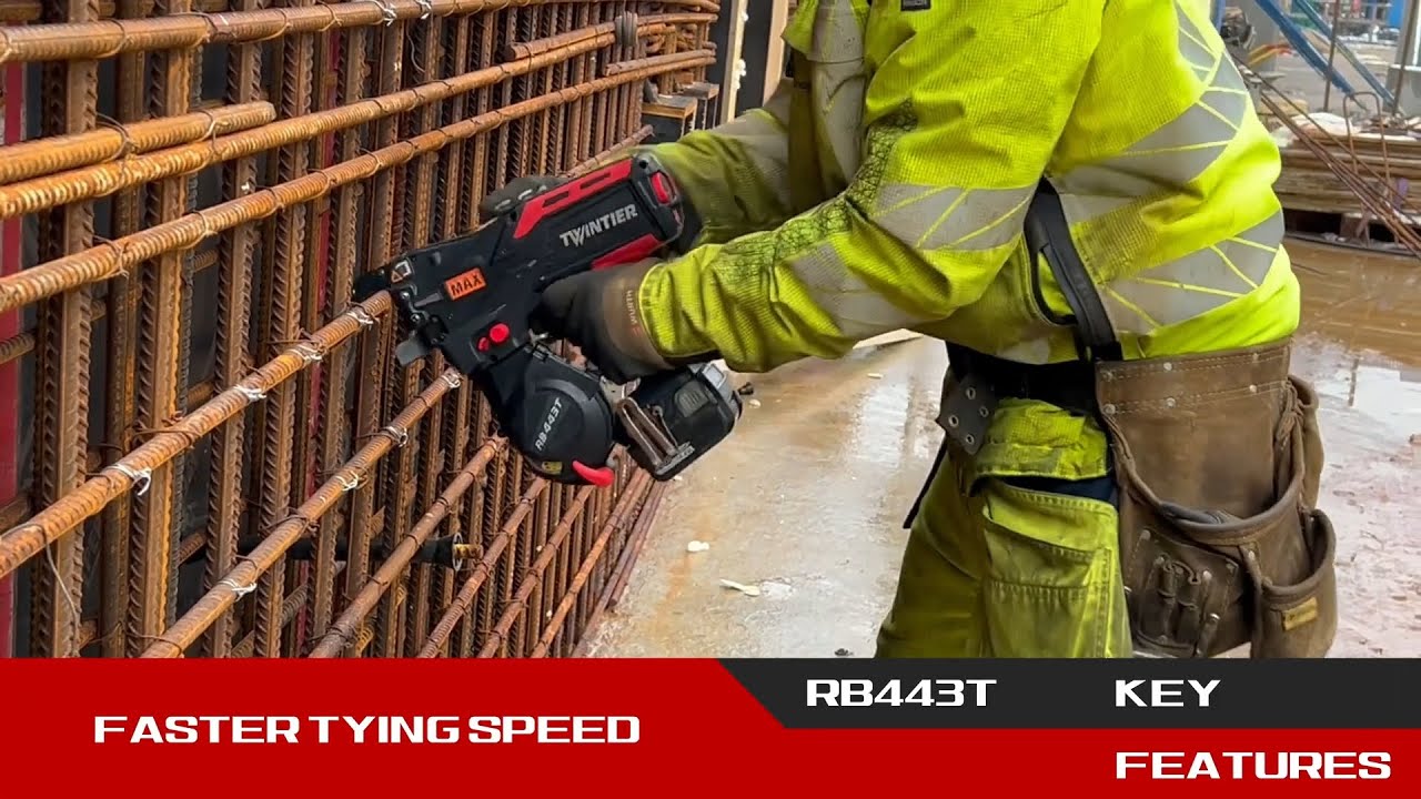 Wellers Hire - MAX RB443T Rebar Tying Tool - Introduction