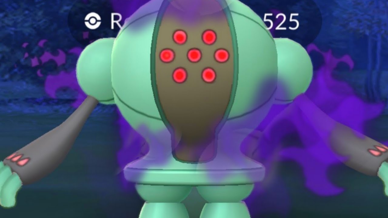 Giovanni's New Shadow Registeel in pokemon go.