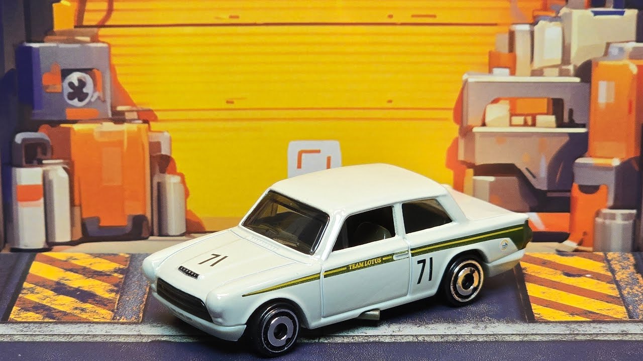 Lotus Cortina - Hotwheels - Unboxing. 