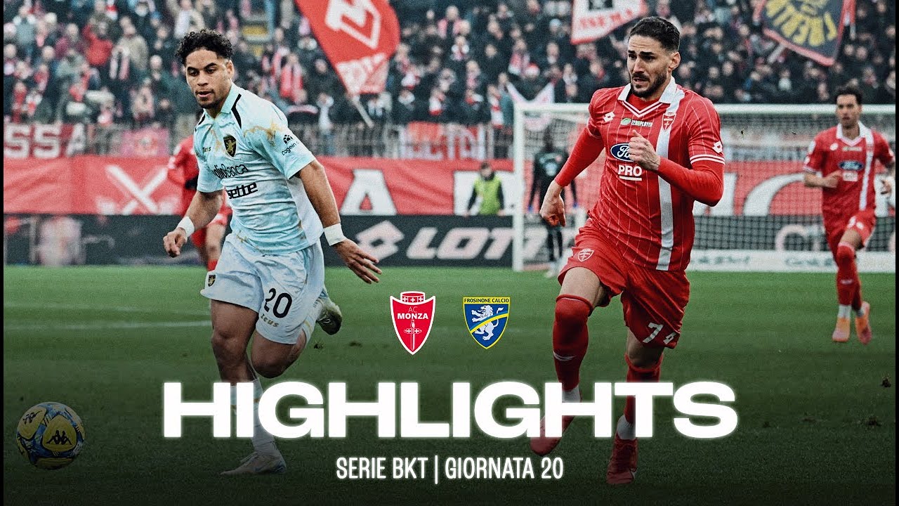 MONZA 2 - 2 FROSINONE | HIGHLIGHTS SERIE BKT