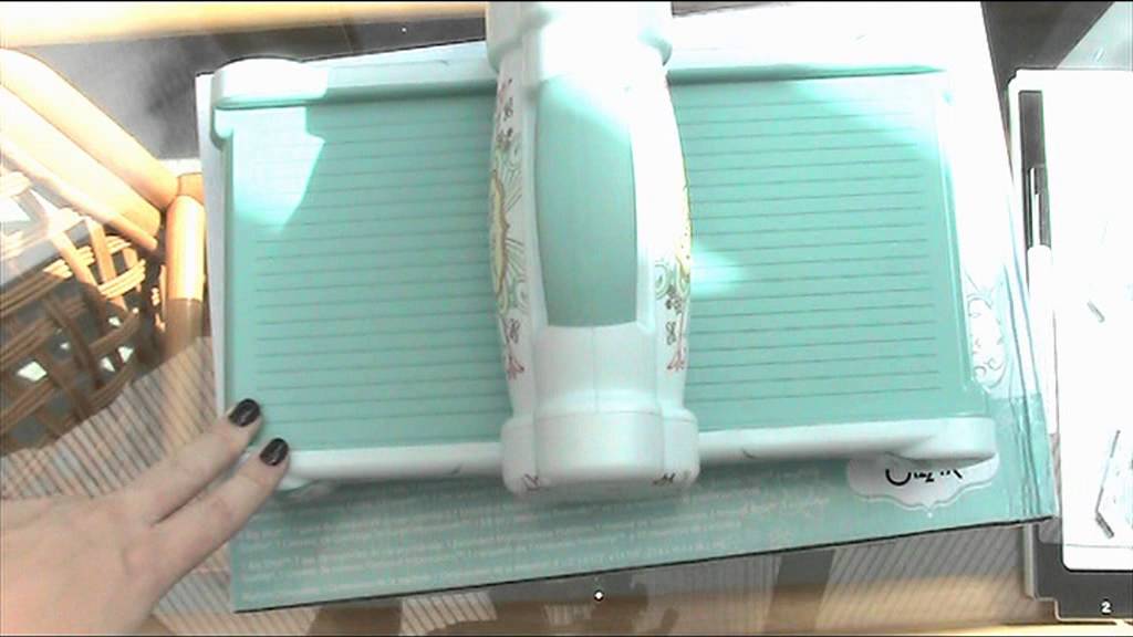 My New Teal Big Shot Die Cutting Machine