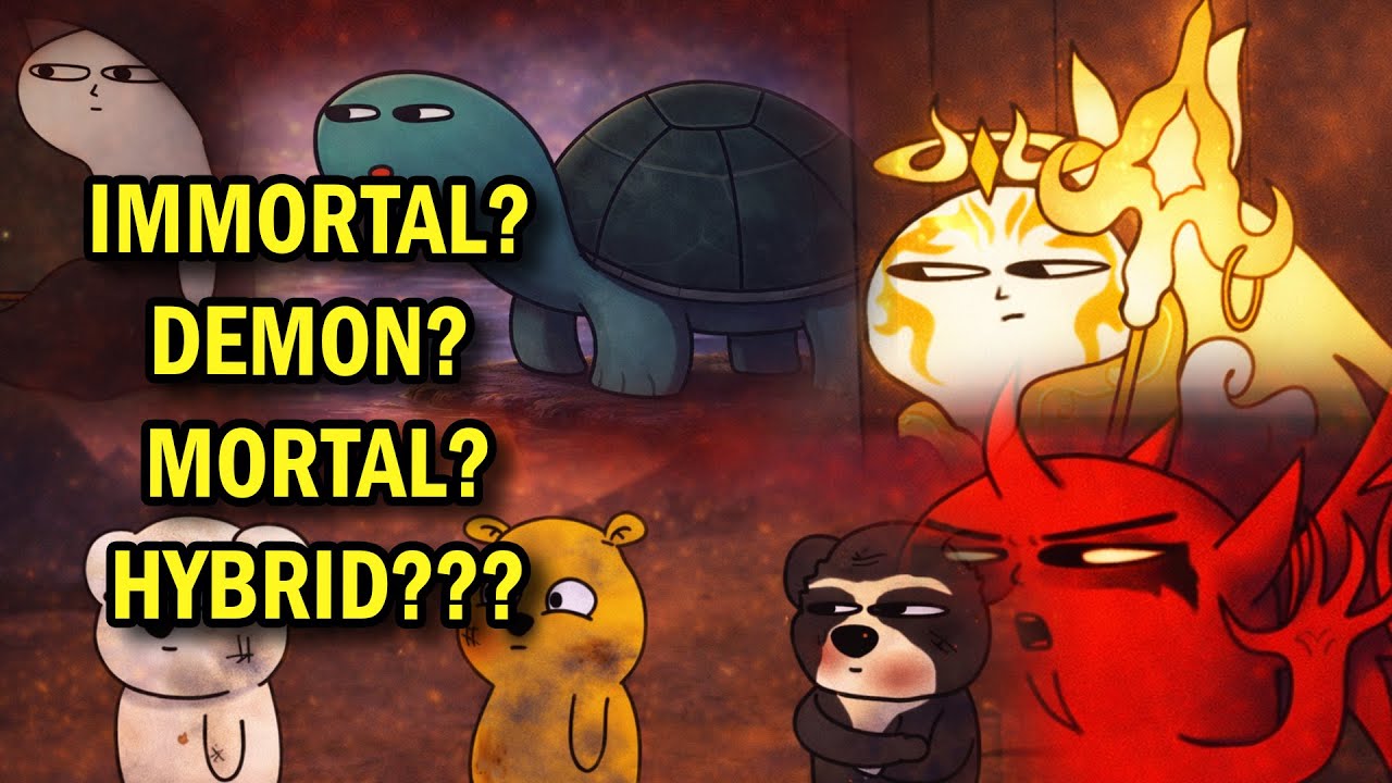 KELAS ENTITAS... APA ITU IMMORTAL, DEMON, MORTAL, DAN HYBRID???