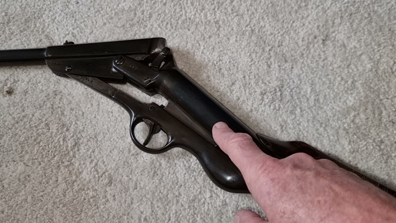 BRITTANIA BONEHILL AIR RIFLE , A BULLPUP FROM 1906