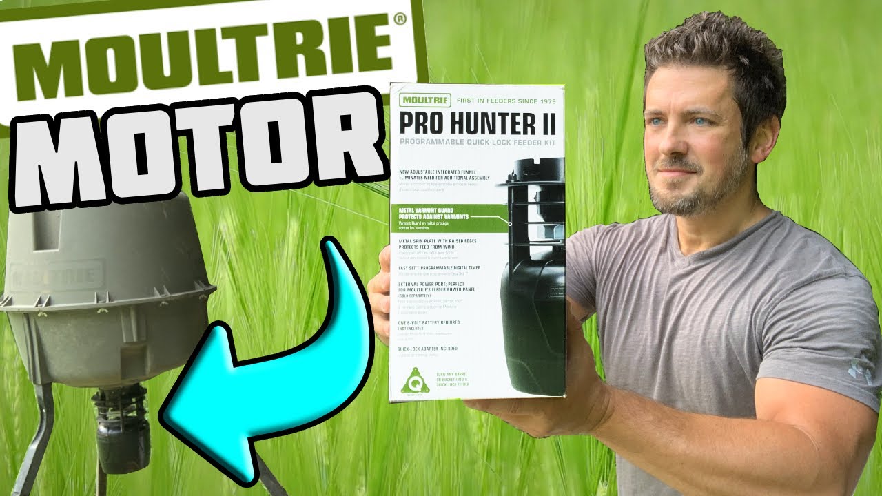 Комплект кормушки Moultrie Pro Hunter II: распаковка, установка, программирование и обзор. Замена...