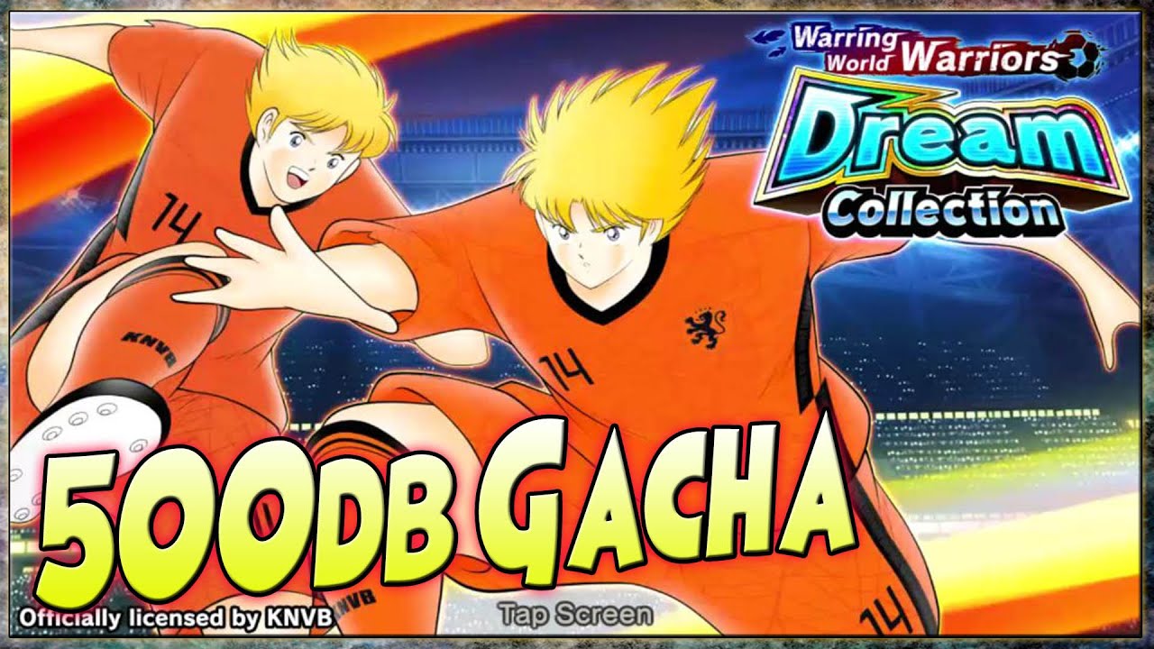 500db GACHA STIJN & BRIAN KLUIVOORT Dream Collection!! STIJN nya OP!! Captain Tsubasa Dream Team