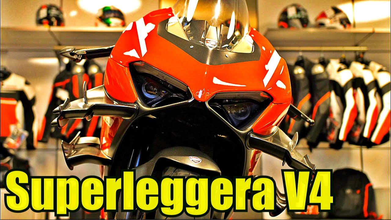 Ducati Superleggera V4. Мотоцикл за 10 миллионов рублей.