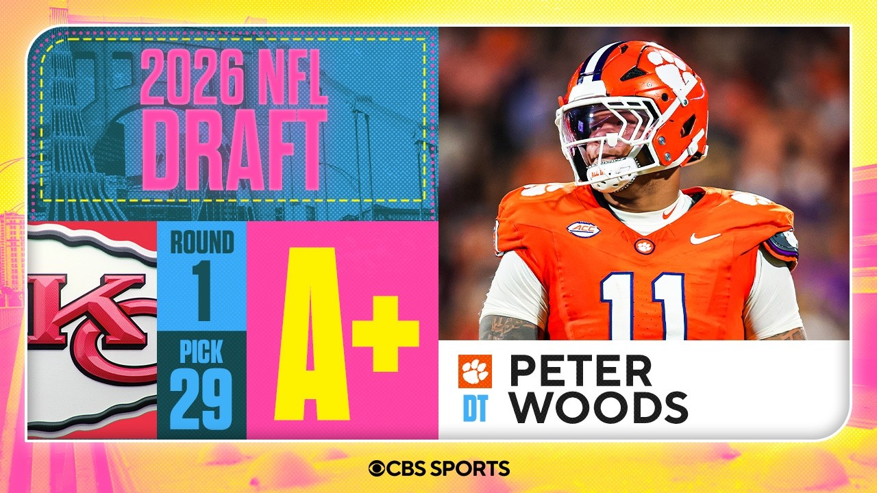 Chiefs select Peter Woods No. 29 overall | 2026 NFL Draft Grades & Reaction