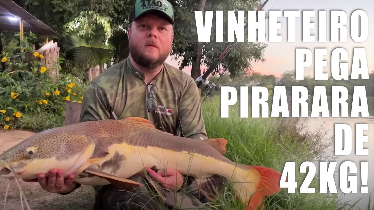 Pirarara Gigante no Clube Pescar | Vinheteiro |
