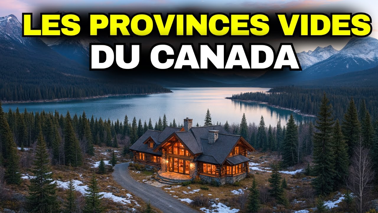 Pourquoi la Moitié du Canada est VIDE – PERSONNE ne Veut Vivre dans Ces 7 Provinces VIDES