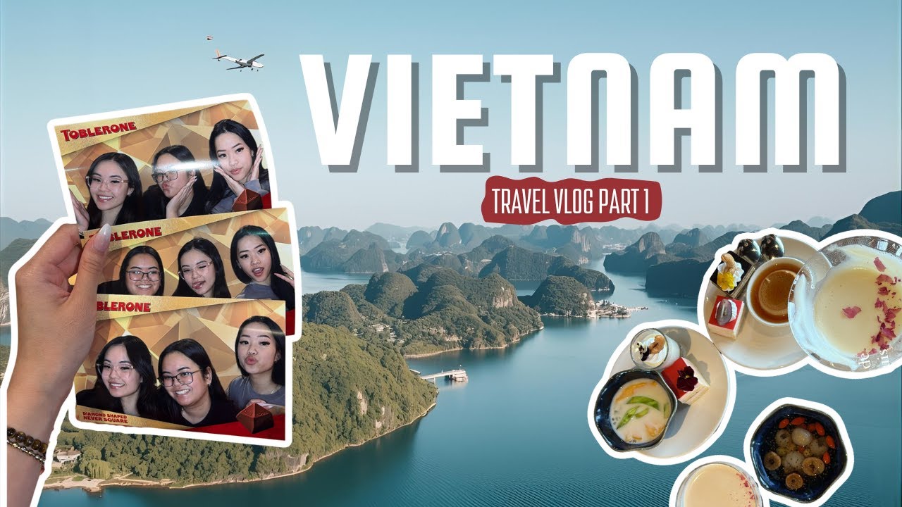 3 Sisters. 1 Vietnam Adventure PART 1 🇻🇳✈️ | Spend time with family and cruise