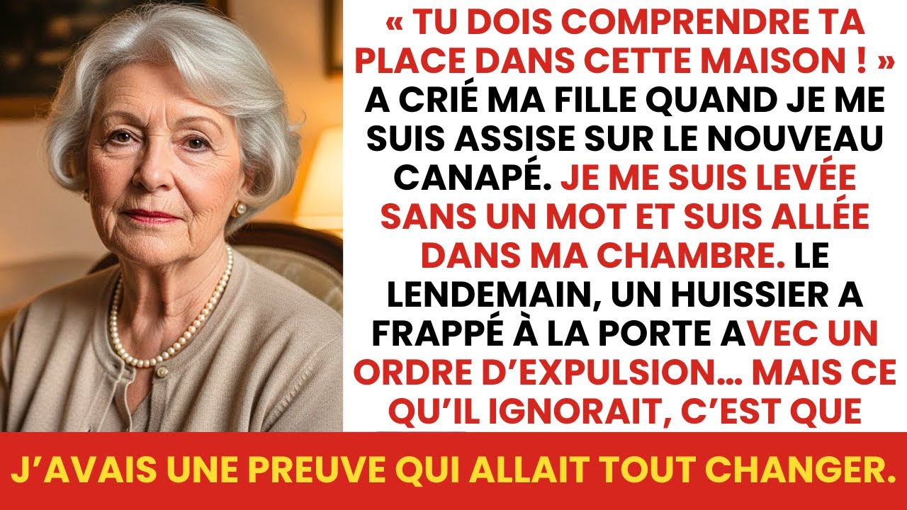 « Comprends ta place ici ! » a crié ma fille… Ce que j’ai fait ensuite les a choqués.