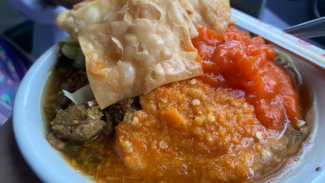 PORSI BANYAK ‼️MIE AYAM MAMANG PINGGIR JALAN 🤤🤤🔥🍜