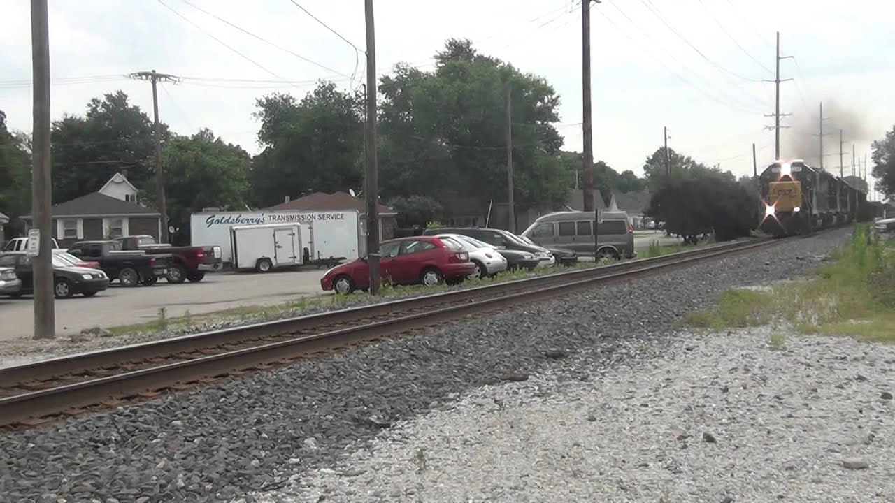 CSX local through Brownsburg, IN