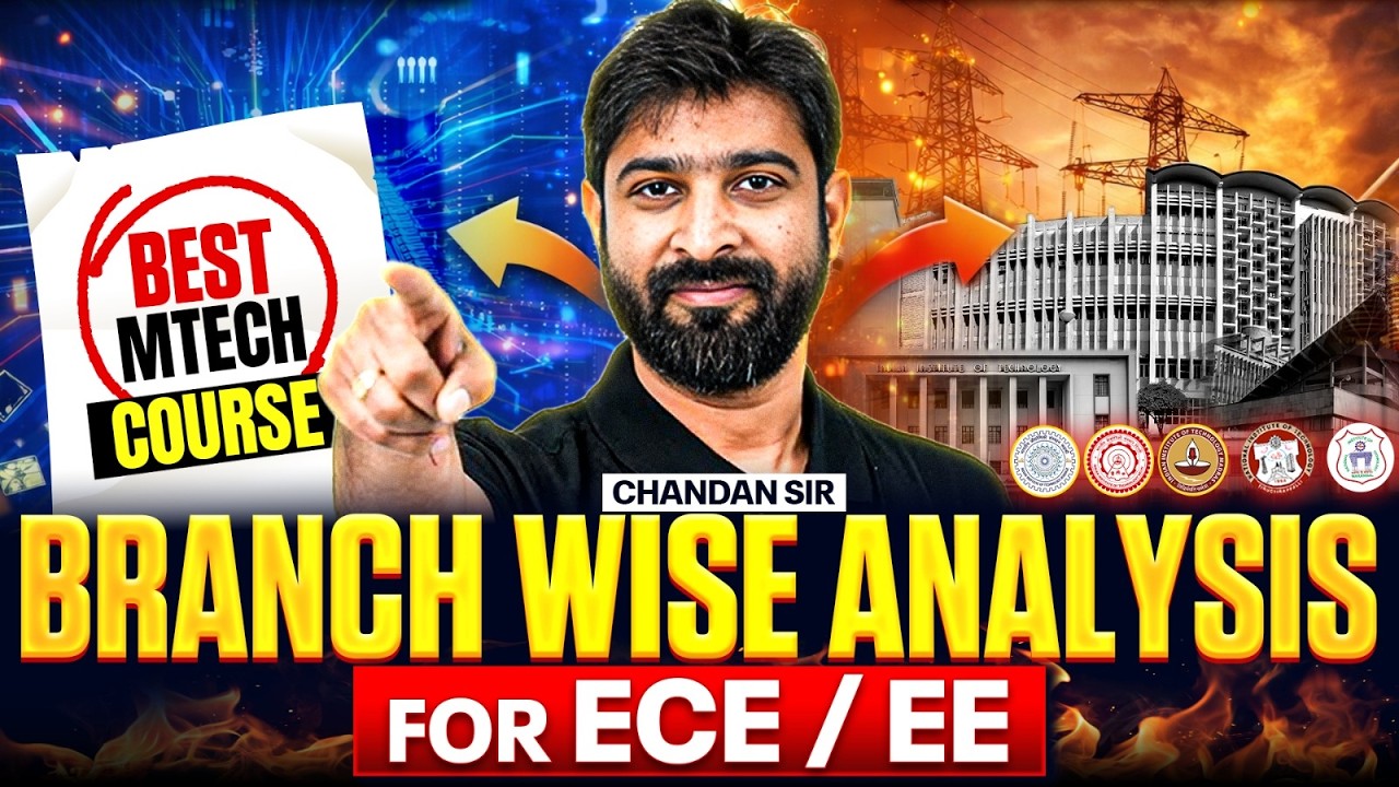 Best M.Tech Courses After GATE | Branch Wise Analysis for ECE & EE