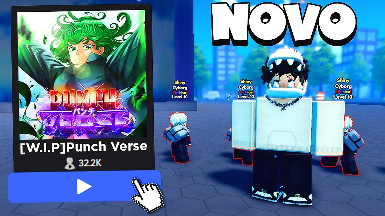 Esse Novo Simulator Vai Quebrar o Roblox… Bem-vindo ao Punch Verse!
