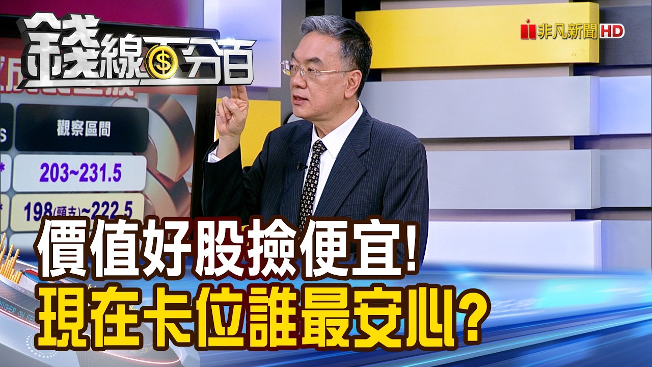 《鎖定價值好股撿便宜! 現在卡位誰最安心?》【錢線百分百】20260310-6│非凡財經新聞│