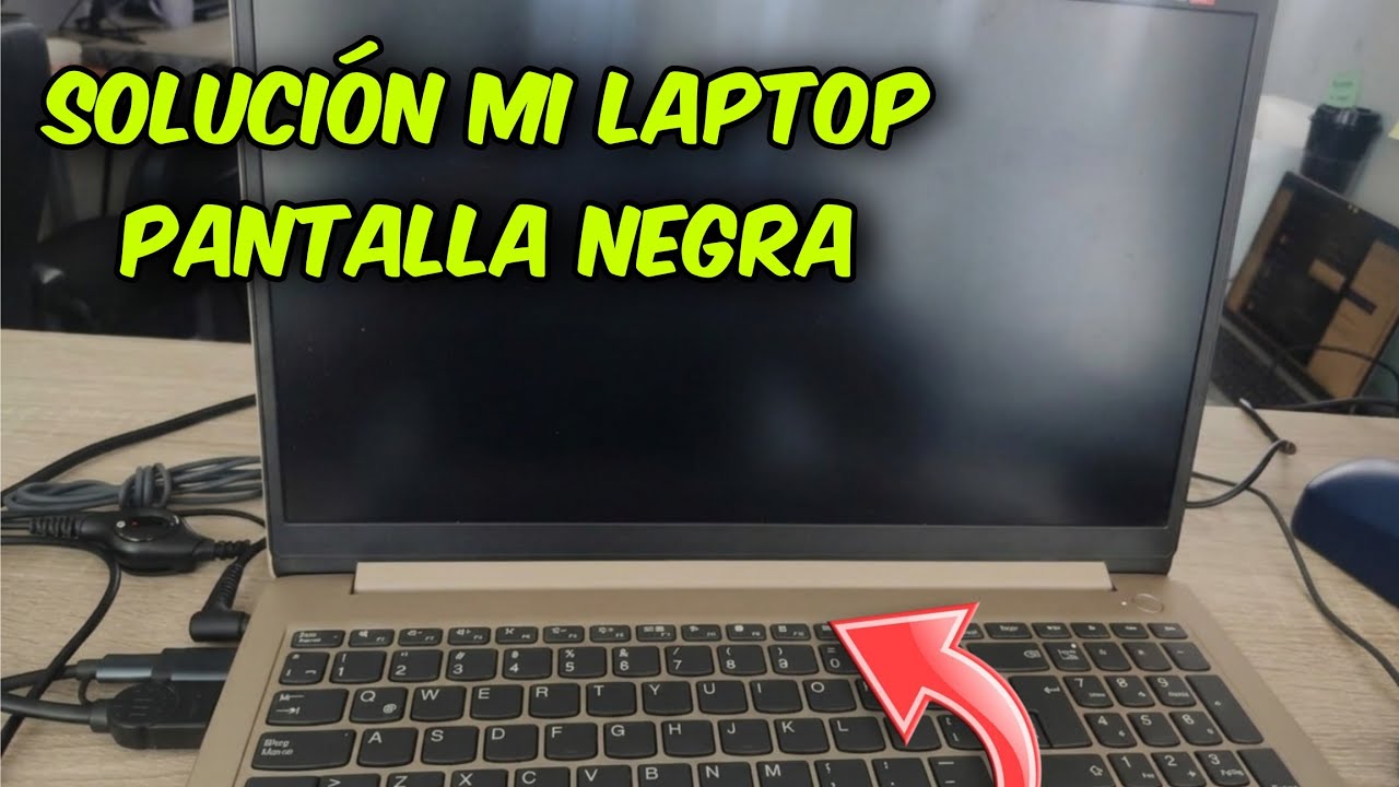 Solución la Pantalla de mi Laptop quedo paralizada | La pantalla de mi computadora quedó negra 