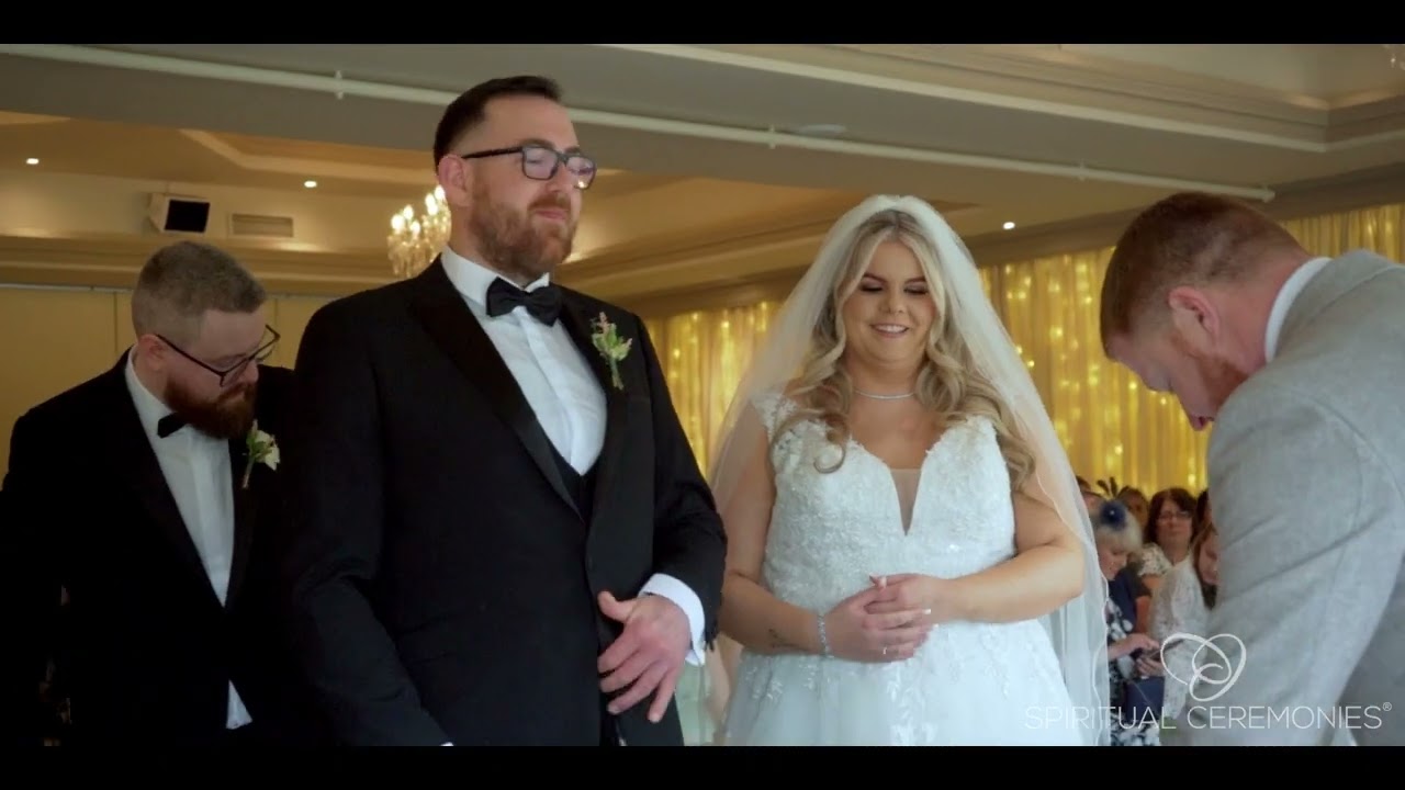 Wedding Ceremony by Graham Barrett at  Clanard Court Hotel