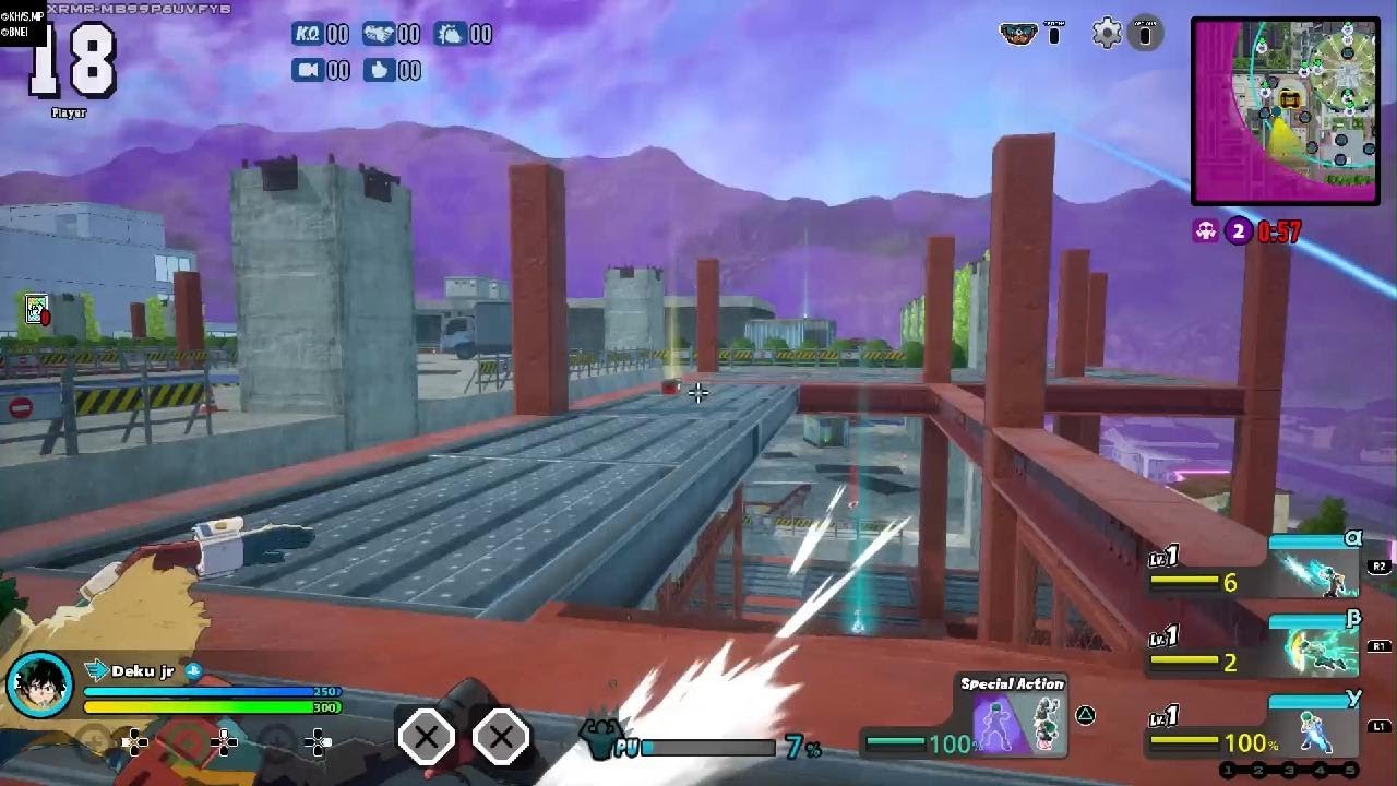 MY HERO ULTRA RUMBLE_ Deku playing