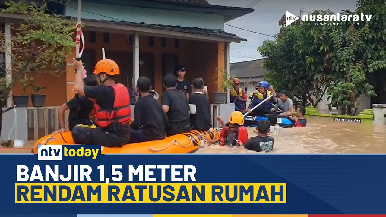 Banjir Setinggi 1,5 Meter Merendam Kawasan Permukiman di Kota Cilegon | NTV TODAY