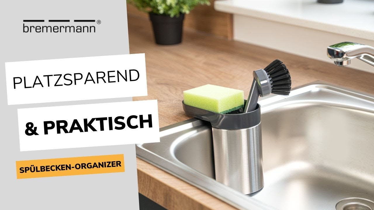 &Uuml;bersichtlich und geordnet mit dem Sp&uuml;lbecken-Organizer | bremermann
