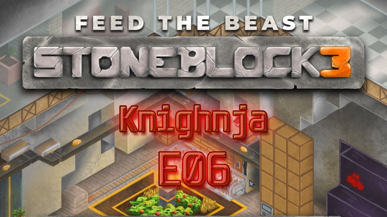 StoneBlock 3 E06 - Upgrading the Cobble Gen