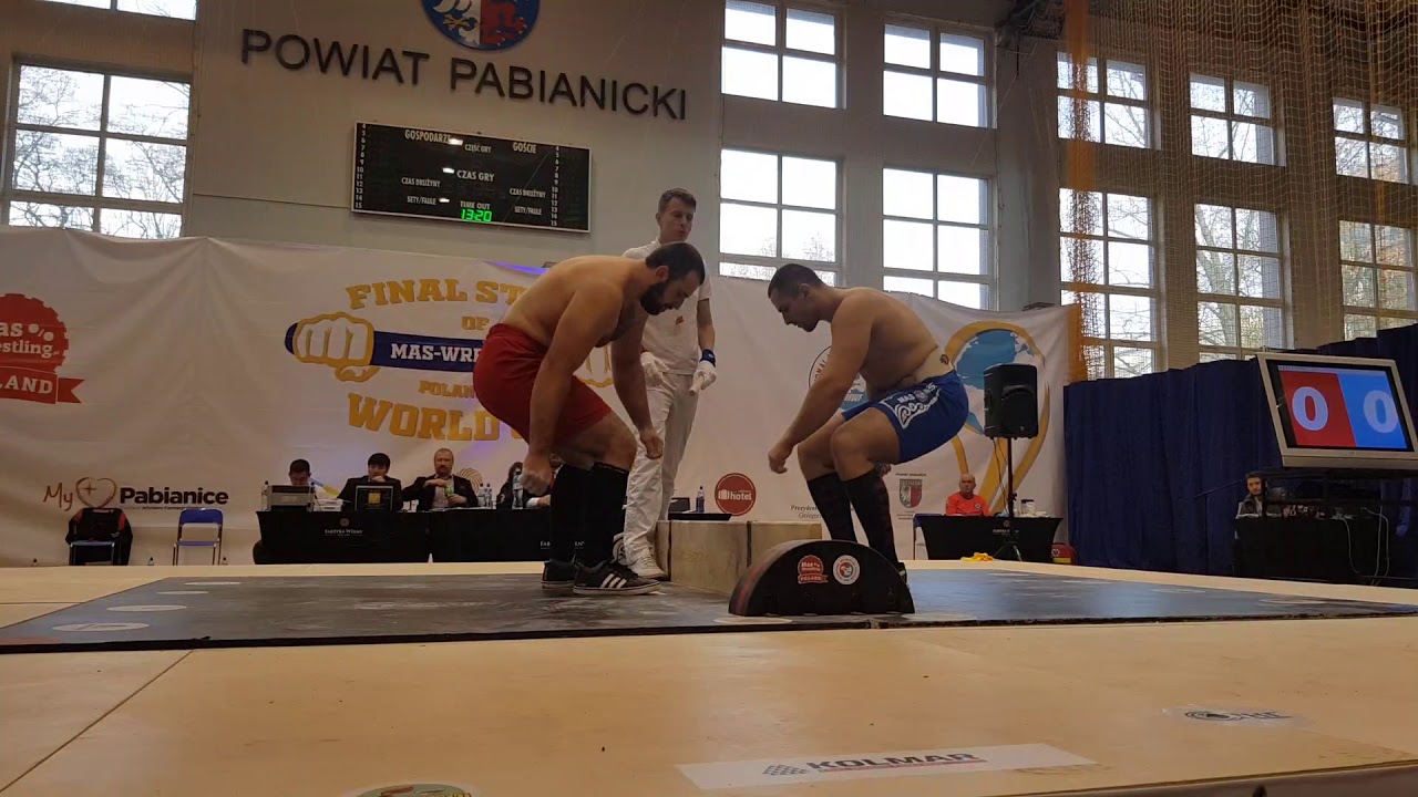 Mas-wrestling World Cup 2019, Men 105 kg, Lithuania vs Latvia