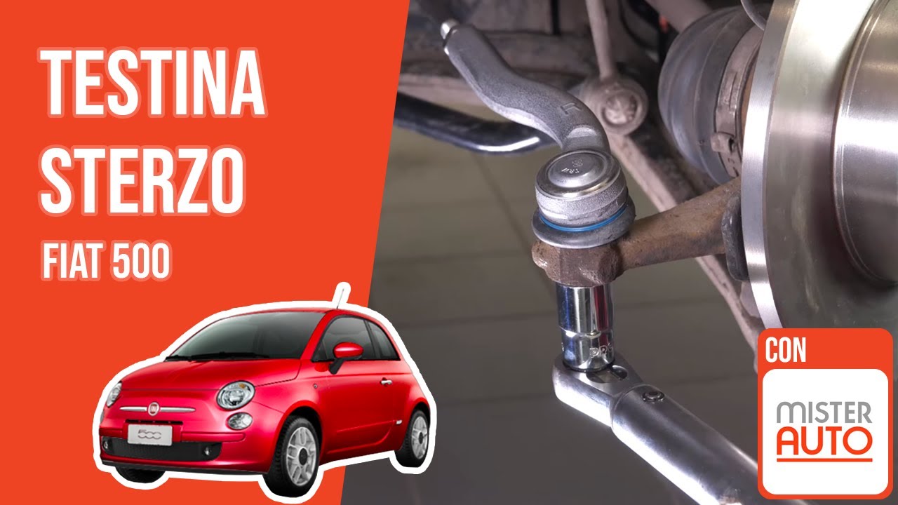 Sostituzione testina sterzo Fiat 500 🚗