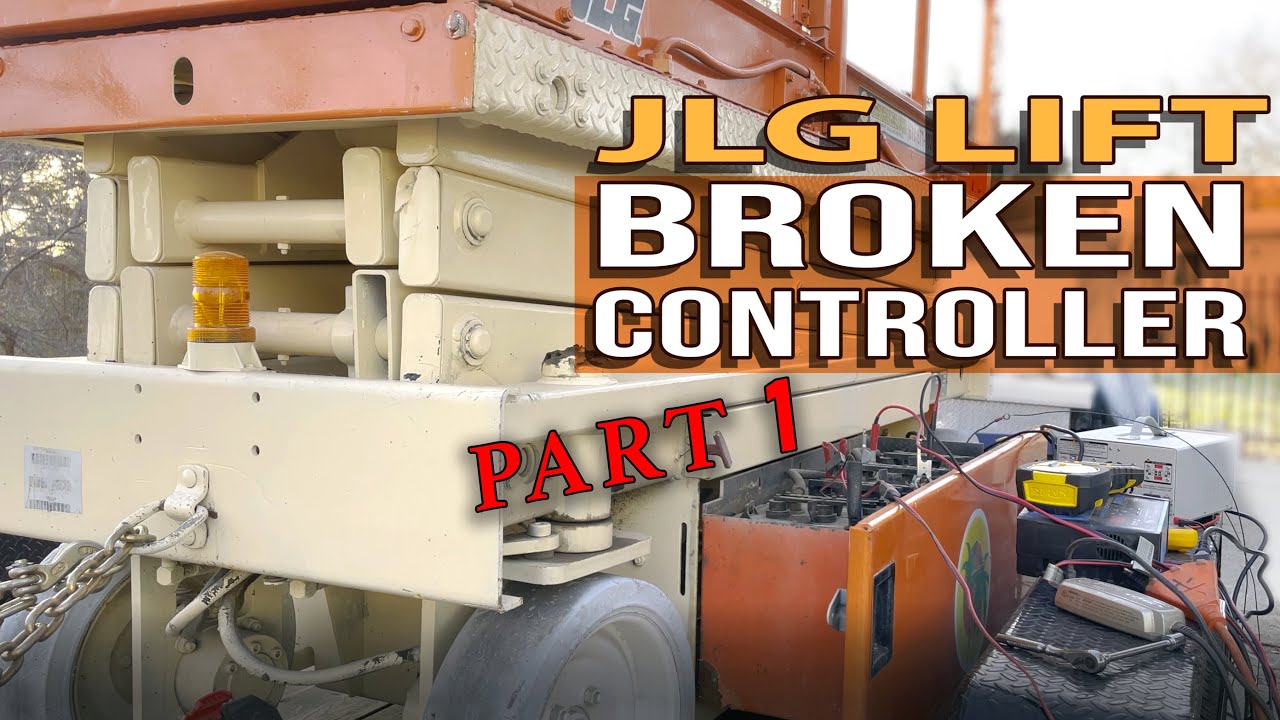 Can this JLG Lift be fixed? Broken Controller Board Plus many other repairs - Part 1 of 2