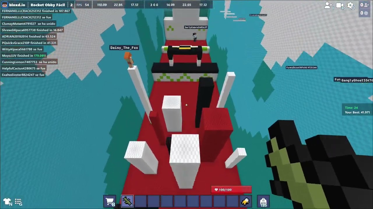 JUGANDO ROCKET OBBY
