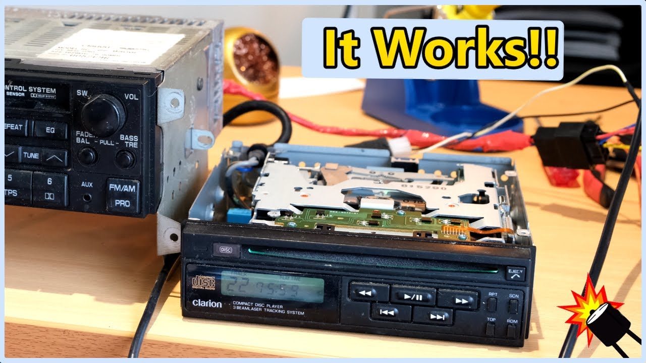 We got there! | Subaru Legacy CD Player Repair