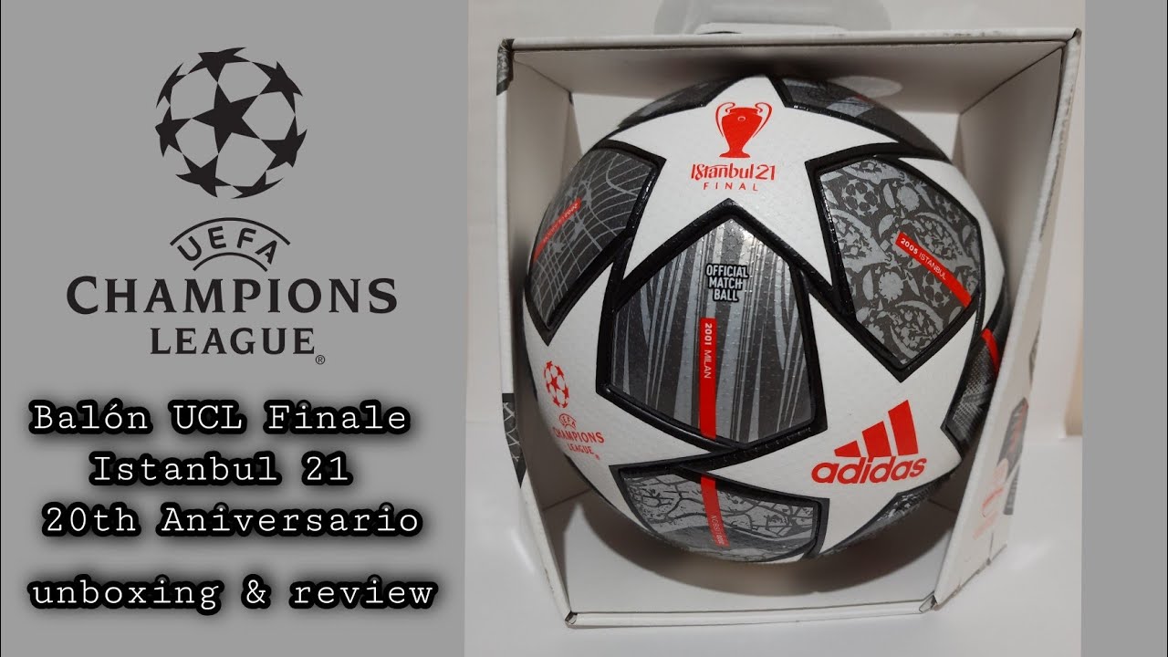 BALÓN CHAMPIONS LEAGUE FINALE 21 ISTANBUL - 20TH ANNIVERSARY UCL PRO - UNBOXING & REVIEW