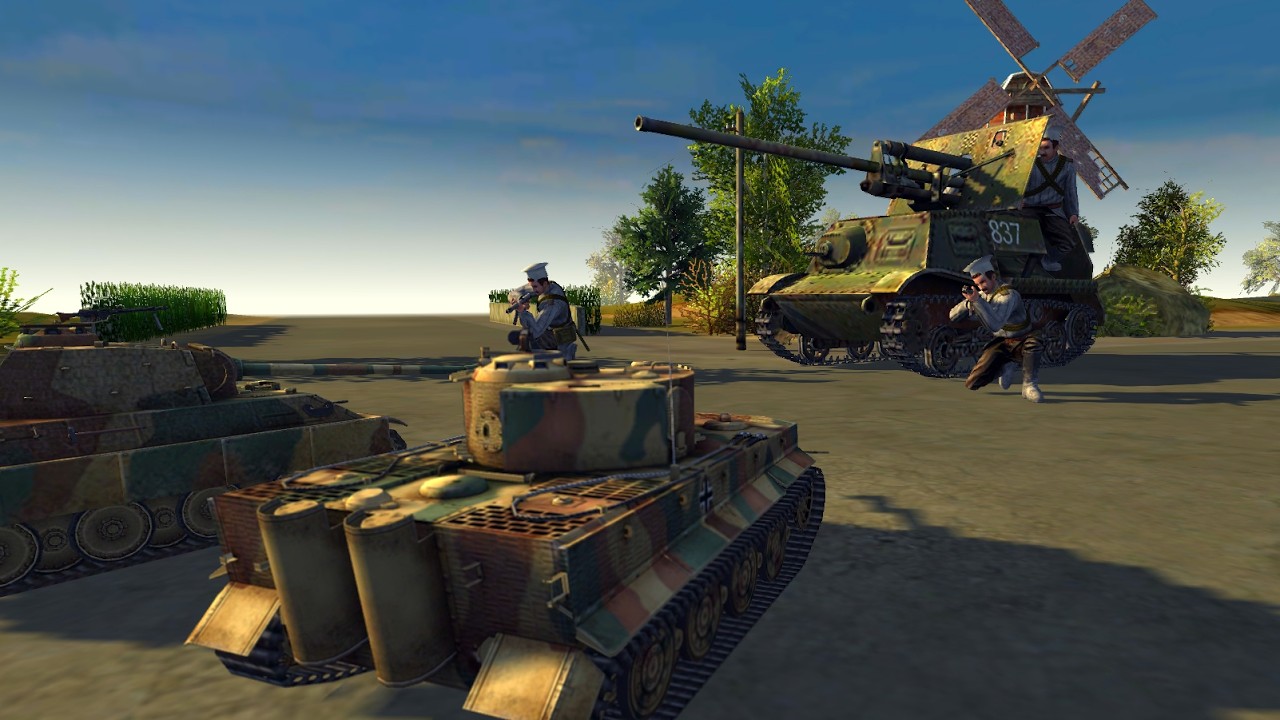 ♡ Малыш ЗИС-30 доминирует! ♥ #500 ♡ Men of War Assault Squad 2 ♥ В Тылу Врага: Штурм 2 ♡
