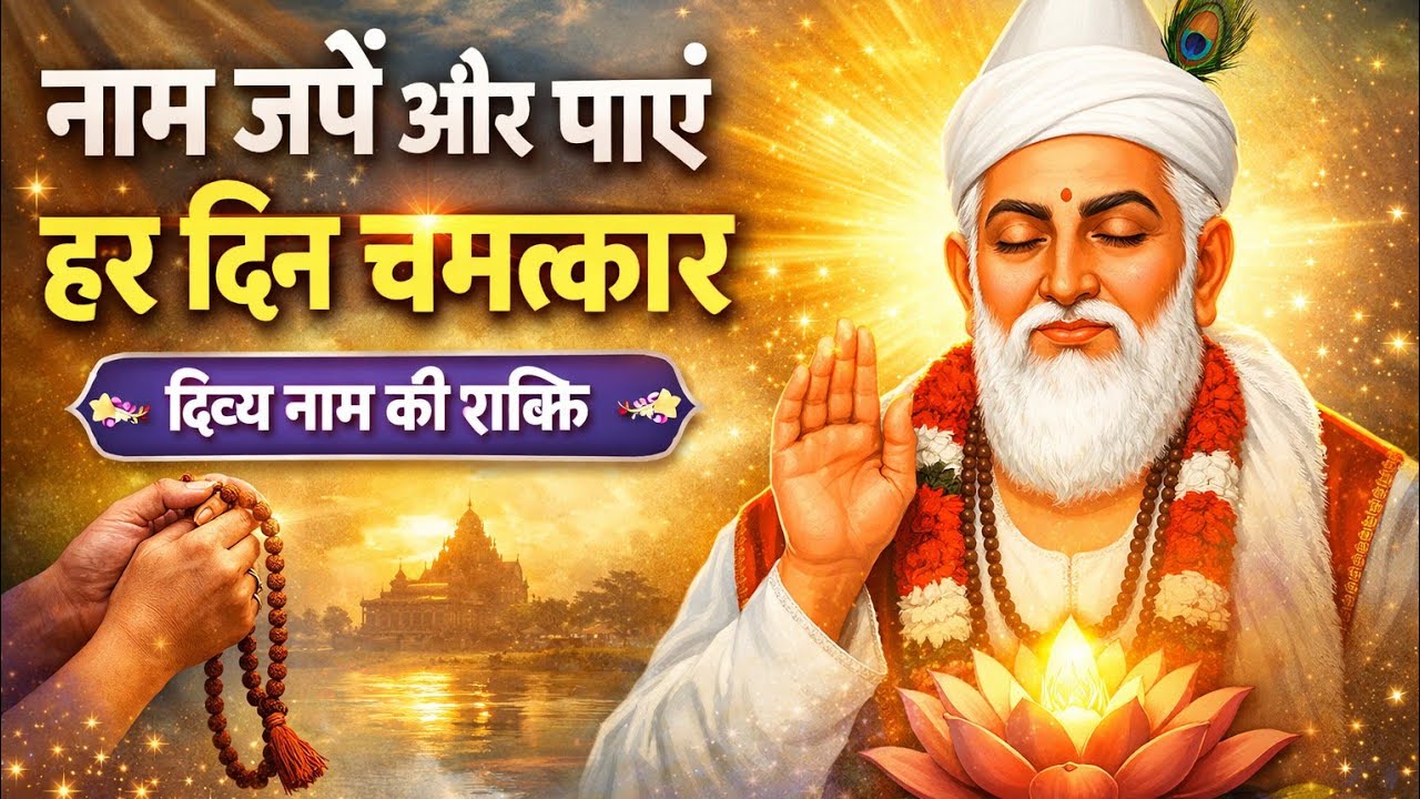 नाम जपें और पाएं हर दिन चमत्कार ✨ | दिव्य नाम की शक्ति – सतगुरु कबीर साहिब की अमृत वाणी 🔔 | 