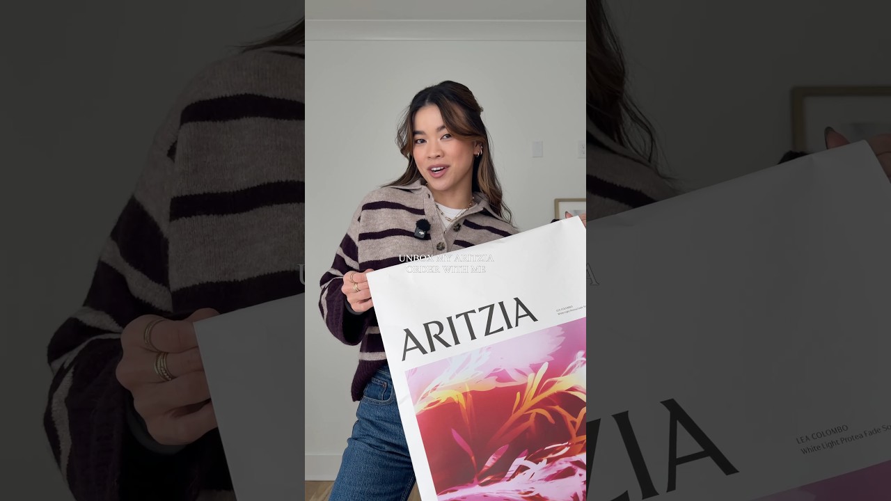 Распакуйте вместе со мной мой заказ из Aritzia! #распаковка #aritzia