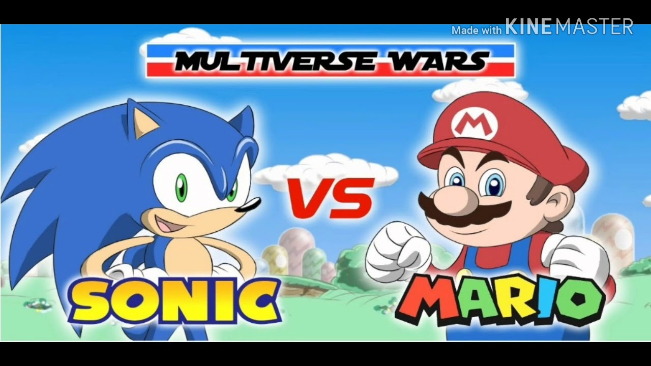 Mario vs Sonic Skillet Monster